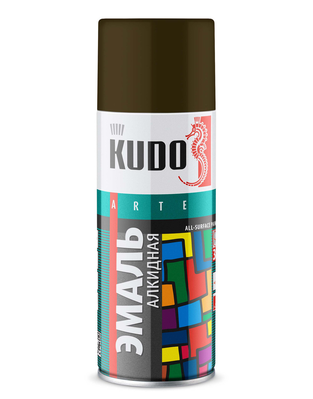 Эмаль универсальная Kudo «3P» Technology хаки - фото 1 - id-p113163614