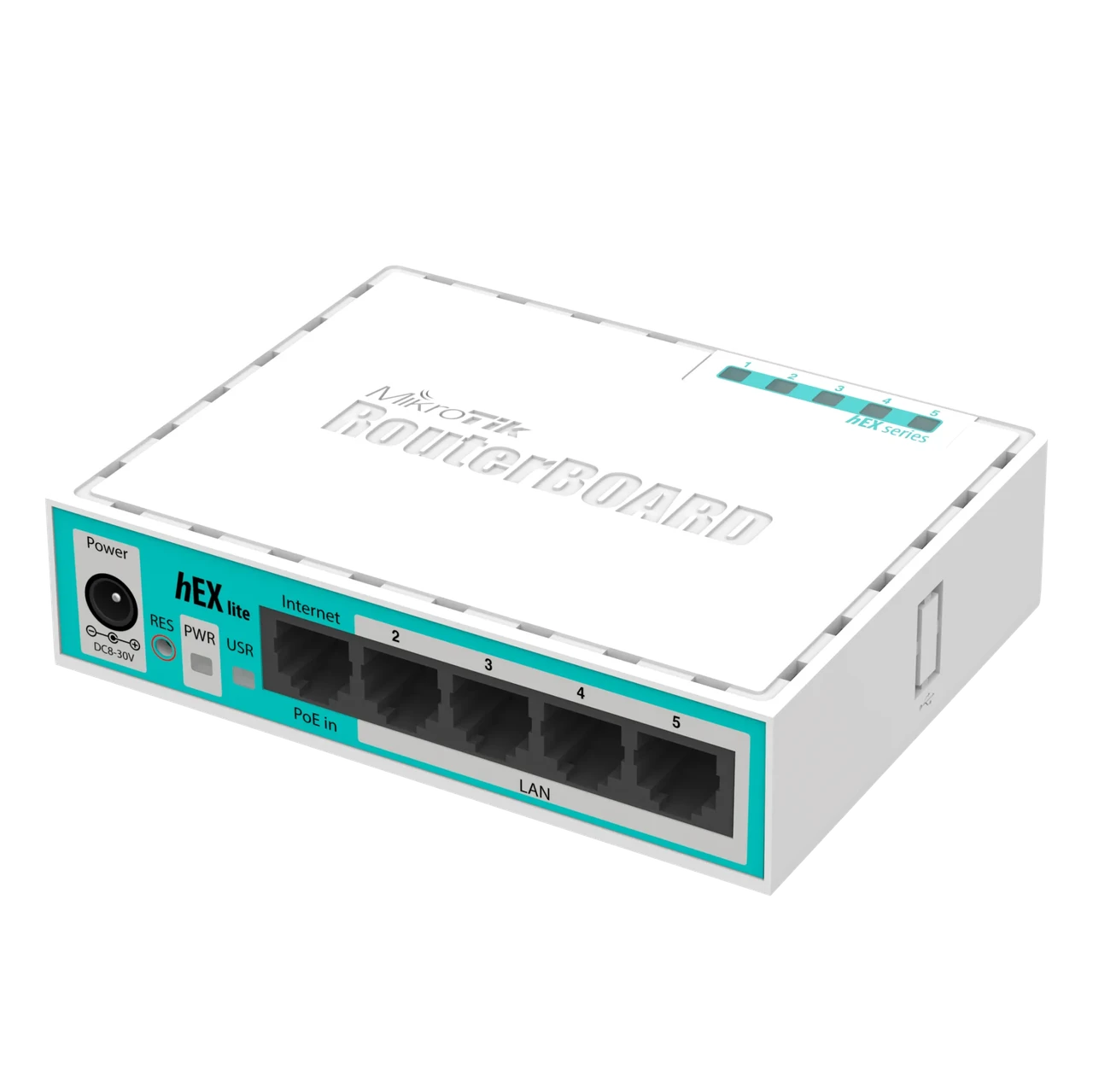 Сетевой Маршрутизатор MikroTik RB750r2 hEX Lite Router, 5x10/100, Passive PoE (in) - фото 1 - id-p113163708
