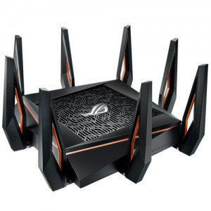 Wi-Fi Роутер ASUS ROG Rapture GT-AX11000, Wi-Fi 6, 802.11ax, AX11000, 1x1Gb WAN, 4x1Gb LAN, 1x2,5Gb, 2xUSB 3.1