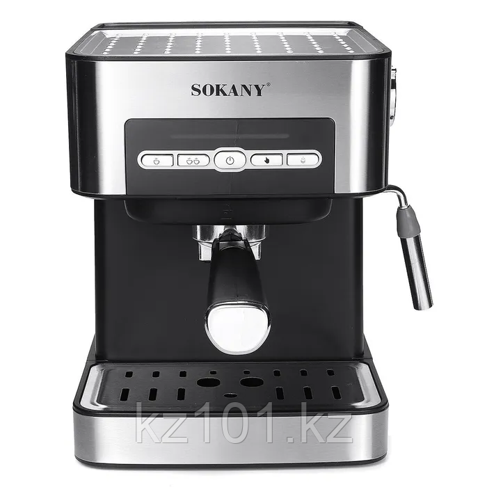 Автоматическая капельная кофемашина с трубкой для молоко Sokany SK-6862 (850 Вт) - фото 2 - id-p113165417