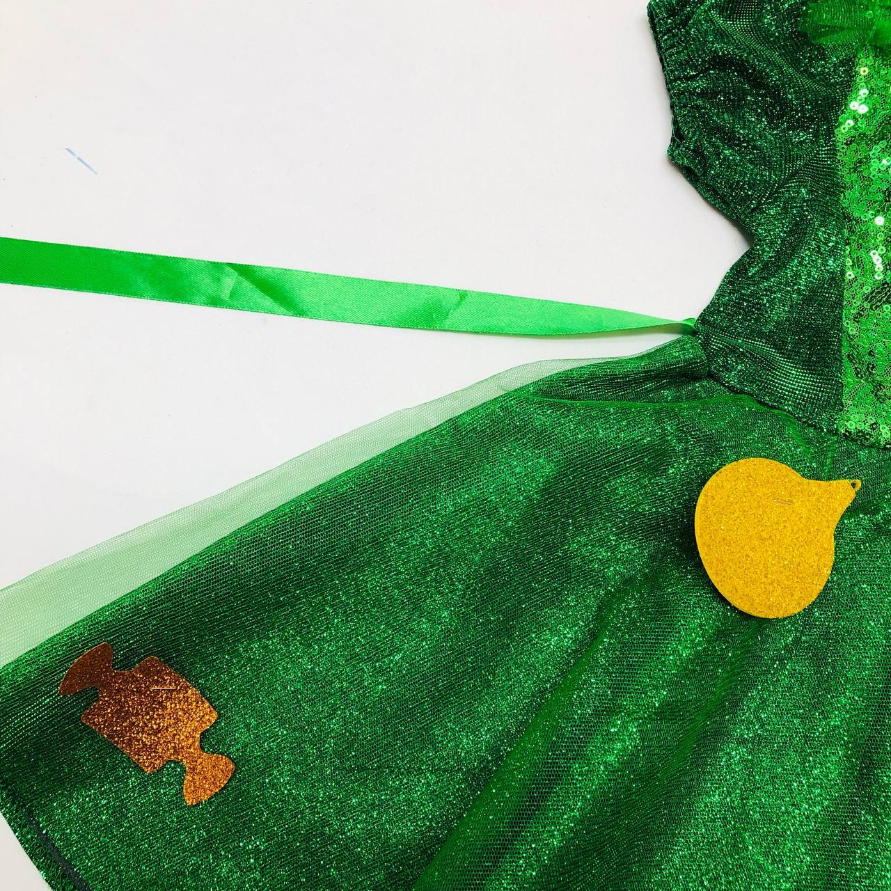 Костюм детский карнавальный Елочка платье с кокошником вид 1 - фото 7 - id-p113165560