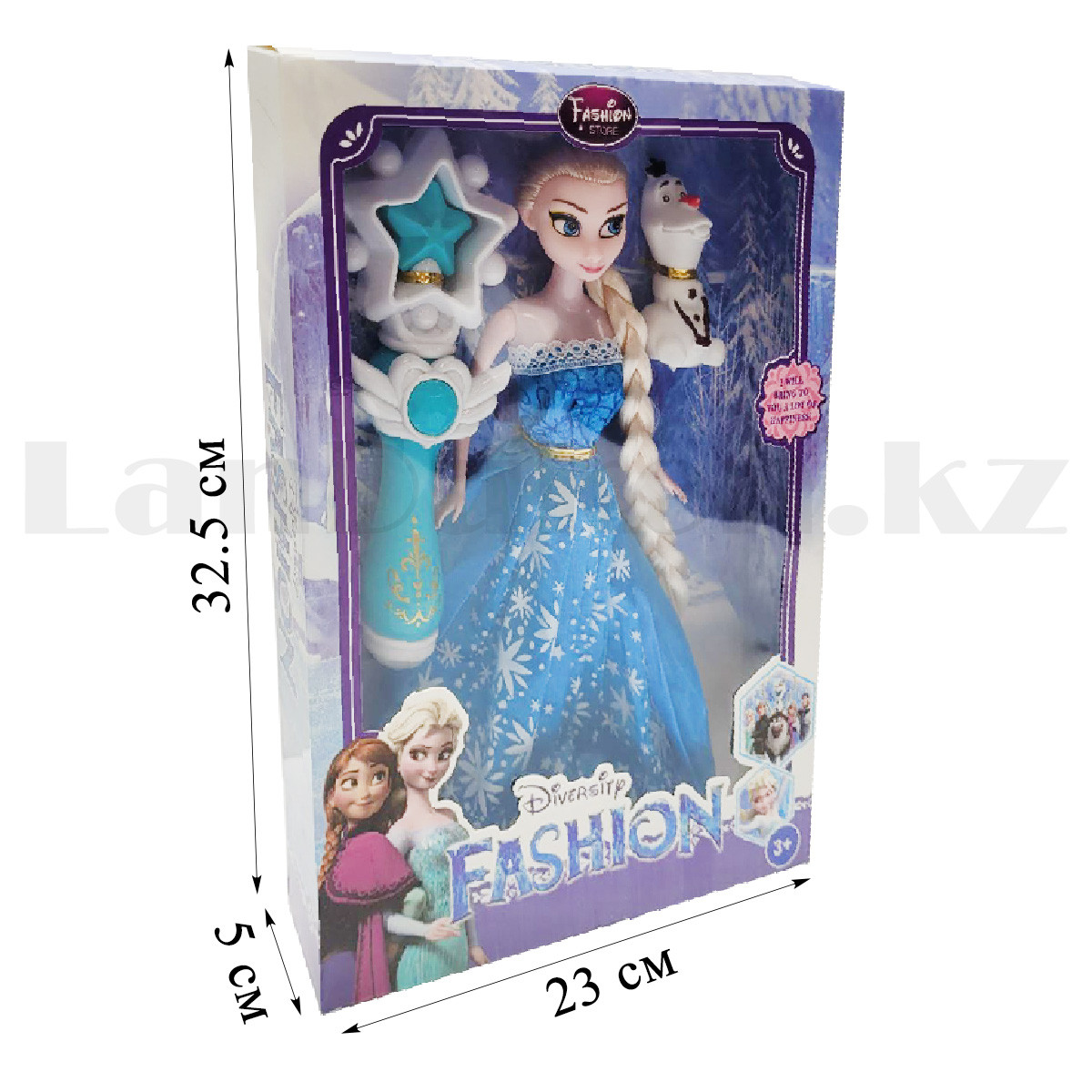 Игровой набор для девочек кукла Эльза и олаф и волшебная палочка - фото 2 - id-p113165752
