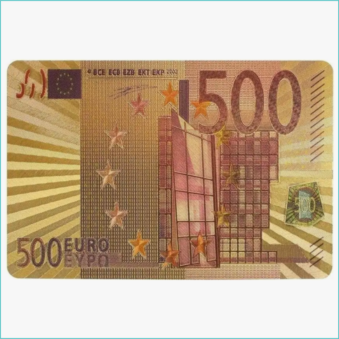 Карты игральные "500 евро" (пластиковые 54 шт.) - фото 8 - id-p113170610