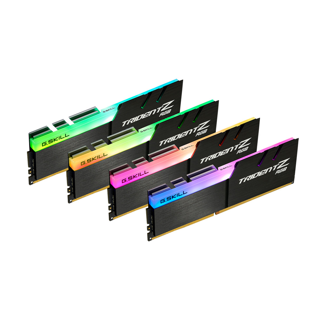 Комплект модулей памяти G.SKILL TridentZ RGB F4-3600C18Q-64GTZR DDR4 64GB (Kit 4x16GB) 3600MHz 2-005810 - фото 1 - id-p113170657
