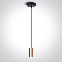 Подвесной светильник One Light 63124/CU E27 Pendant Tubes