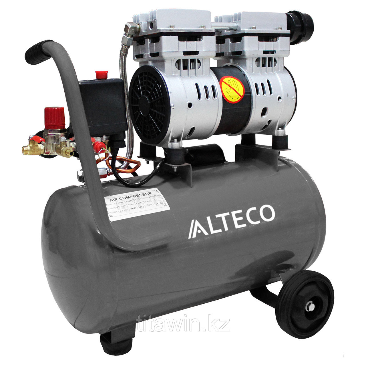 Безмасляный компрессор ALTECO 24 L