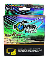 Шнур плетеный "Power Pro" Super 8 Slick, 100 м, диаметр 0,14 мм, 9.0 кг / серый