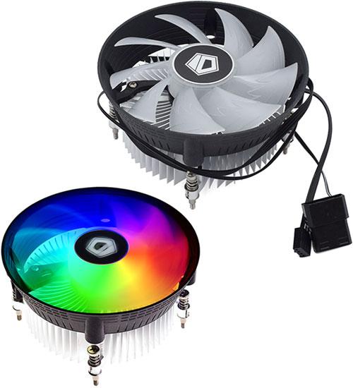 Кулер для процессора ID-Cooling DK-03i RGB PWM, S1200/115x, 100W, 12cm fan, 500-1800rpm, 4pin - фото 1 - id-p113171293