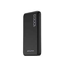 Портативный внешний аккумулятор Awei P28K Power Bank 10000mAh Черный 2-000195