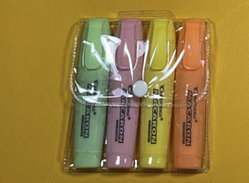 Набор текстовых маркеров 4 шт. Пастельные цвета