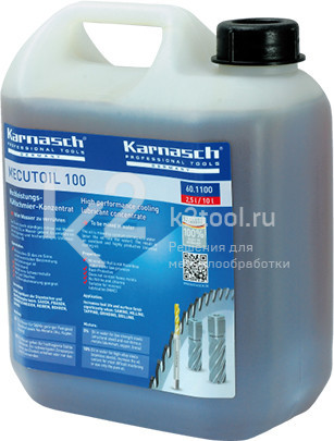 СОЖ Смазачно-охлаждающая жидкость Karnasch Mecutoil 100, 1 л