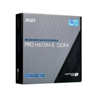 MB MSI PRO H610M-E DDR4 LGA1700 H610 2XDDR4 4XSATA3 M.2 VGA HDMI MATX, фото 2