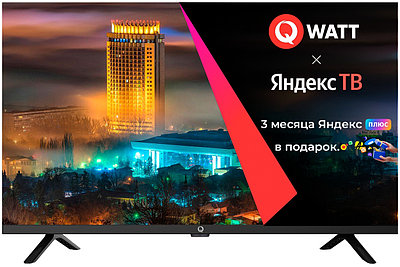 Телевизор Qwatt Q32YH-PB