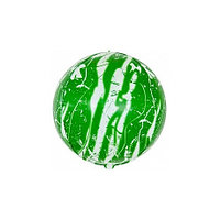 Шар (24''/61 см) Сфера 3D, Мрамор, Зеленый, 1 шт. Китай без скидки