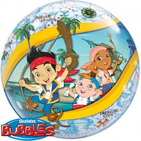 3D объемные шары Bubbles, ORBZ пираты 45241 Qualatex USA