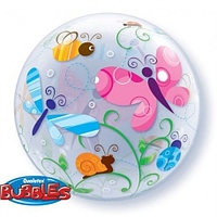 3D объемные шары Bubbles, ORBZ Qx. Bbl. 22" Colorful Garden Bugs & Insects ea. 27566
