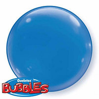 3D объемные шары Bubbles, ORBZ Bubbles 15" Синий 4 шт в упаковке 21341 Qualatex USA