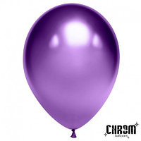 Шар (5''/13 см) фиолетовый хром, 50 шт.