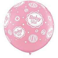 Qualatex латекс 30 " Baby girl 25 шт 18510