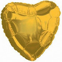 Сердце, 32"/81см золото 206500O Flexmetal (Испания)