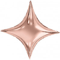 Шар (29'/74 см) фигура сириус розовое золото в упаковке 1 шт. Россия