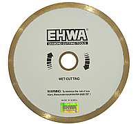 Алмазный отрезной сплошной диск для резки керамики диаметром 200 мм, ALEXDA