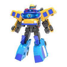 Робот Школьный автобус и полицейский 2 в 1 GoGo Bus, фото 1