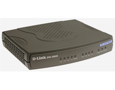 D-link DVG-5004S Голосовой шлюз с 4 портами FXS, 1 портом WAN 10/100Base-TX, 4 портами LAN 10/100Base-TX