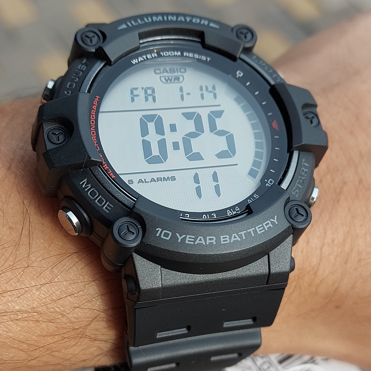 Оригинальные Электронные наручные часы Casio AE-1500WH-1AVDF. Япония. Спортивные. Подарок. - фото 2 - id-p113217248