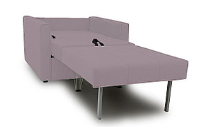 М/М Лео(72), ТК382 Пепельно-розовый, Кресло-кровать, НиК, фото 3