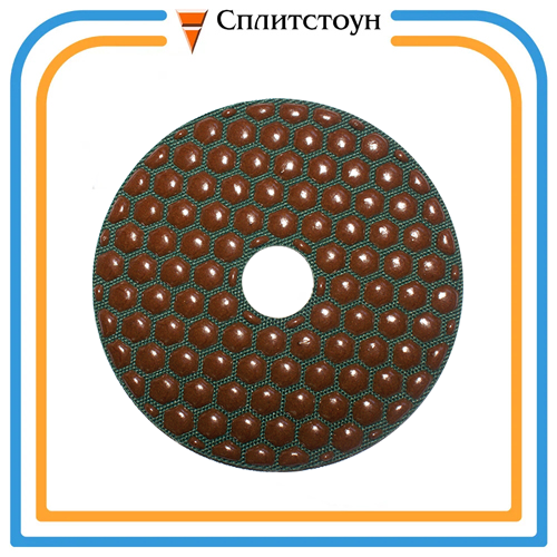 Алмазный полировальный круг  (6A2S 100x40x2,5 №5 (40/28) #400    гранит )    Professional