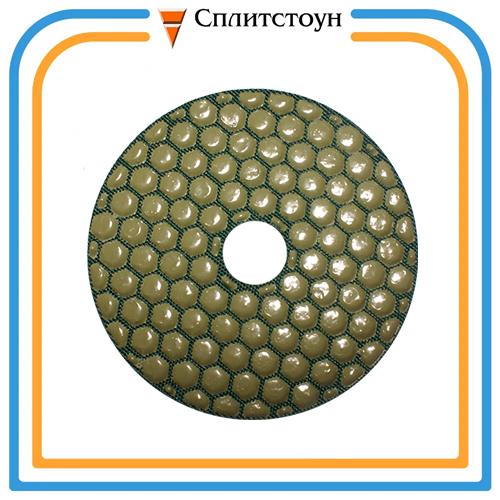 Алмазный полировальный круг  (6A2S 100x40x2,5 №11 (5/3) #3000    гранит )    Professional