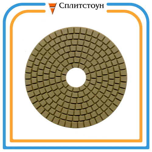 Алмазный полировальный круг (6A2S 100x40x2,4 №4 (50/40) #300 гранит ) Professional