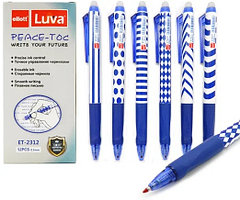 Ручка Гелиевая стирающая автоматическая 0.5мм Ellott Luva ET2312