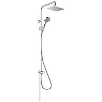 Душевая система с переключателем, без смесителя, хром Hansgrohe Vernis Shape Showerpipe 26282000