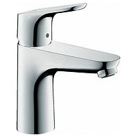 Раковинаға арналған араластырғыш 100, т менгі клапаны бар, хром Hansgrohe Focus 31607000