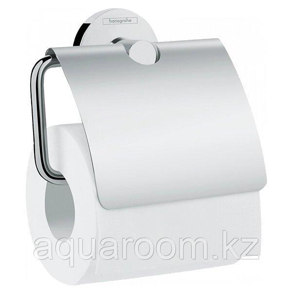 Держатель рулона туалетной бумаги с крышкой, хром Hansgrohe Logis Universal 41723000 - фото 1 - id-p113225666