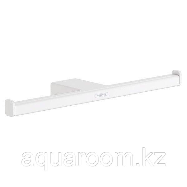 Держатель туалетной бумаги, двойной, белый Hansgrohe AddStoris 41748700 - фото 1 - id-p113225698