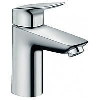 Смеситель для раковины 100, с донным клапаном, хром Hansgrohe Logis 71100000