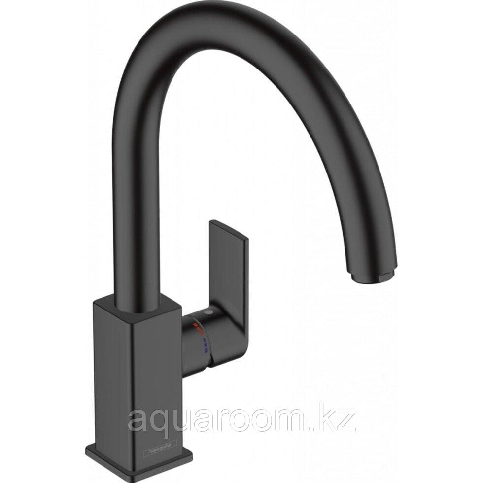 Смеситель для кухни, черный Hansgrohe Vernis Shape M35 71871670