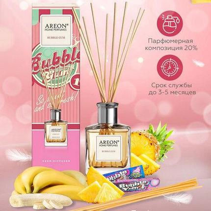 Ароматизатор для дома с эфирными маслами и бамбуковыми шпажками AREON (Bubble gum / 150 мл), фото 1