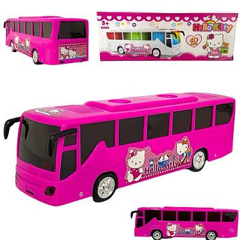 3858B Автобус Hello Kitty на батарейках 25*9см