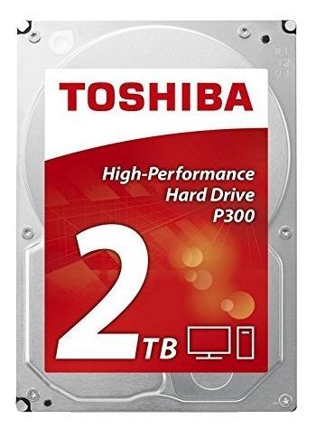 HDD 2Tb SATA 6Gb/s Toshiba P300 HDWD220UZSVA 3.5" 5400rpm 128Mb - фото 1 - id-p113228636