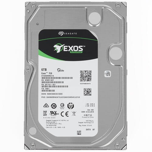 HDD 6TB SEAGATE Server Exos ST6000NM003A  7E8, 512N 3.5'/6TB/SAS 12GB/s/ 7200rpm