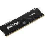 RAM Kingston Fury Beast RGB KF432C16BB1A/16 DDR4 DIMM 16Gb  3200 MHz CL16