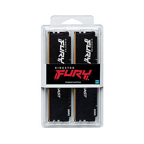 Комплект модулей памяти Kingston FURY Beast KF552C40BBK2-32 DDR5 32GB (Kit 2x16GB) 5200MHz, фото 2