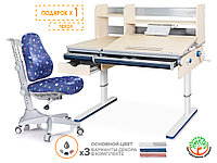 Mealux Комплект Mealux парта Montreal Multicolor + кресло Match (арт. BD-670 TG/MC + Y-528 F)