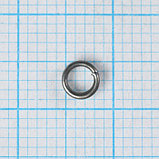 Кольцо заводное, диаметр 4 мм, тест 8 кг, 20 шт., фото 2