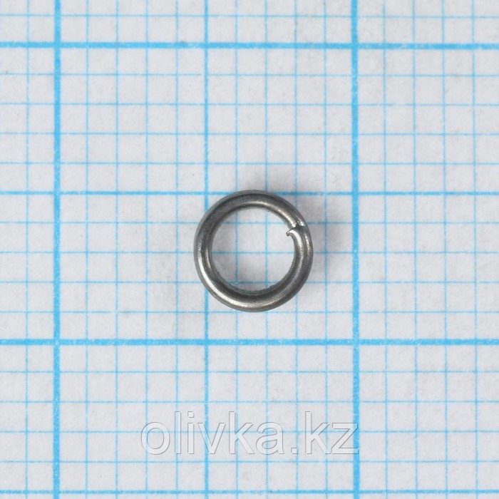 Кольцо заводное, диаметр 4 мм, тест 8 кг, 20 шт. - фото 2 - id-p113229058