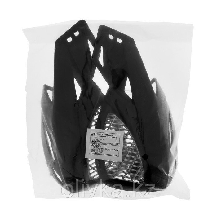 Защита рук на руль мотоцикла, пластик, черный, набор 2 шт - фото 6 - id-p113231475